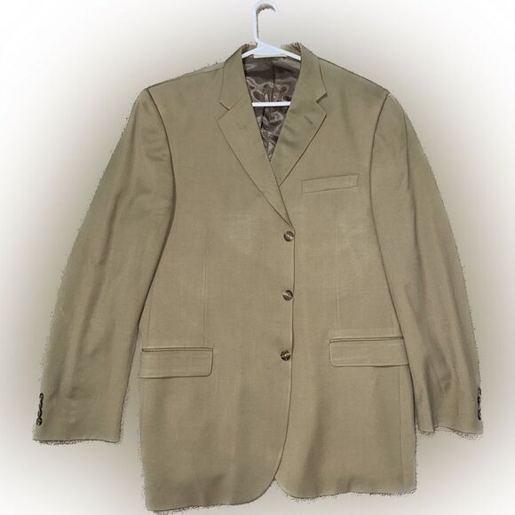 Burberry Men's Tan Blazer Unworn - Picture 1 of 5